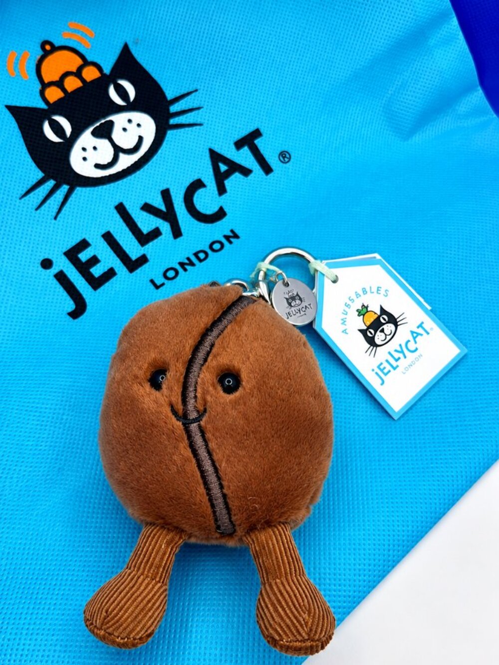 Jellycat Amuseables Coffee Bean Plush Brown Coffee Lover Gift